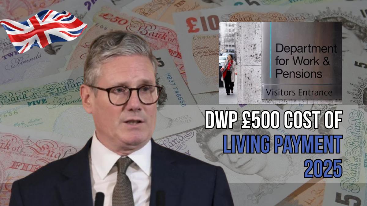 DWP Cost of Living Payments 2025